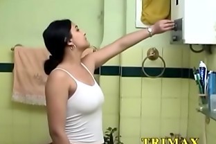 Indian Aunty Taking Shower