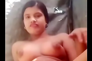 Beautiful Indian Village Girl Pussy Fingering Selfie Video