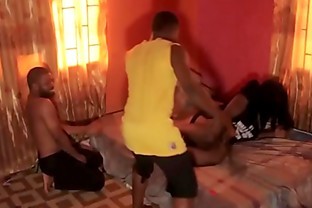 Husband Caught Wife On Hidden Camera Fucking Another Man In Their Matrimonial Bed - NOLLYPORN