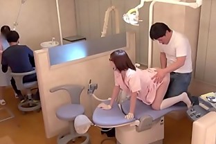 JAV Star Eimi Fukada Real Japanese Dentist Office Risky Sex BlumpkinTube Com
