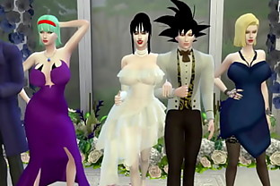 El Matrimonio de Milk Episodio 1 La Boda de Goku y su Esposa Chichi muy romantico pero Termina en Netorare Esposa Follada como una Perra Marido Cornudo Dragon Ball Porn Hentai 20 min