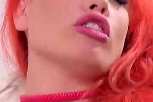 Big Titty beauty Lily Madison has Huge Orgasm on Big Sex Toy