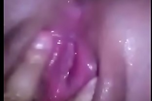 Pierced tongue BBW doing Foot fetish