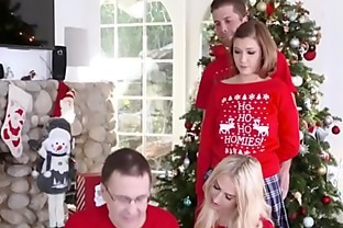 Pervertfamily- Christmas Fotoshooting tuns into Brother and Sister Fucking