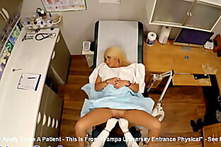 Alexandria Jane's Reina Ryder's Gyno Exam By Doctor Tampa & Nurse Lilith Rose Caught On Spy Cam @ ! - Tampa University Physical 10 min