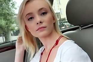 Southern Teen (Maddy Rose) Fucks in the Car for a free ride - MOFOS