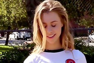 BAEB Blonde Anya Olsen fucked after tennis lesson