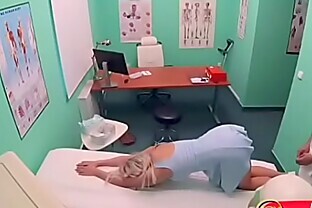 Busty Young Wife Cheating with Doctor 3 min