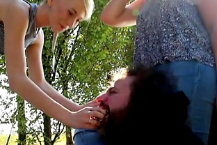 The First Time Of Valeria Part 2 - 2 Girls vs 1 Slave