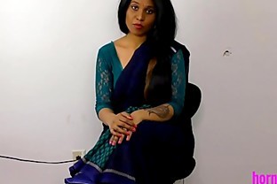 Indian in Spandex Tied Dressing room