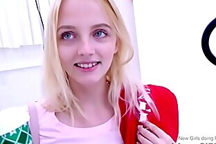 Sexy 20yo blonde fucks at modeling audition 12 min