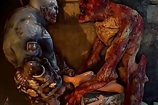 Massive Monsters and Depraved Creatures shagging 3D girls Rrostek Compilation 10 min
