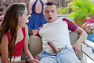 - When stepbrother Johnny arrives at the party, he starts grilling some hotdogs, and sneakily gives some to Selena who starts sucking on his wiener as a way to say thank you! 5 min