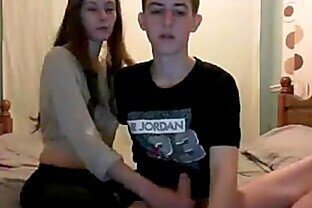 Young Couple Fuck Twice on Webcam -
