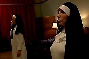 Lesbian nun toy booty