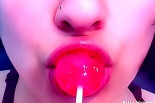 ASMR Mouth Fetish - Loud and Sexy Food Eating With LilKiwwiMonster
