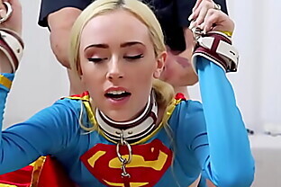 Candy White “Supergirl Solo 1-2” Bondage Doggystyle Blowjobs Deepthroat Oral