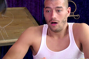 Blonde milf gets laid with the same man in the end of a wild round
