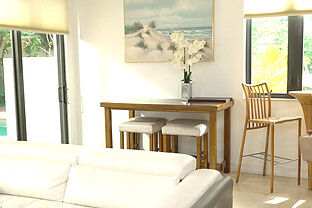 Dashing teen rides the dick in ways that seem out of this world