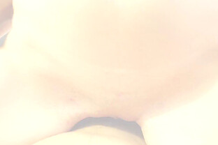 Young slut in a pink bikini sucks a big black cock