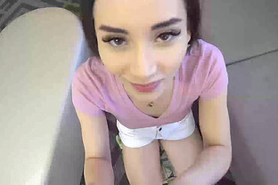 Teen slut gets fucked in the ass and got a facial