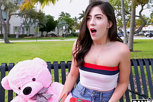 Teen slut gets fucked in the ass by a big dick
