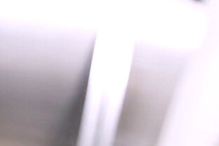 Blonde teen sucks dick and gets fucked in the kitchen