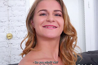 Teen slut fucked in the ass by her casting agent