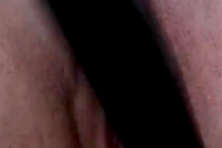 American milf lucky rubs her hairy pussy