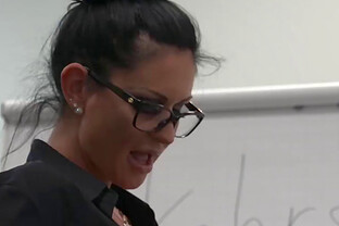 Milf in glasses fucked by her boss