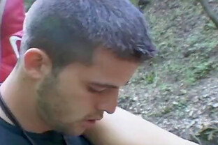Outdoor sex with a blonde teen
