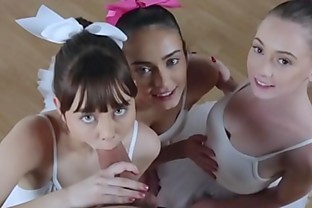 Pervy Teacher Tricks Ballerinas Into Hardcore Sex - Athena Rayne, Ashly Anderson, Shae Celestine