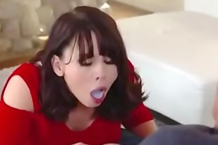 Step Mother Doing Best blowjob with cum in mouth