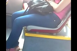 Arab Redhead Cheating at bus