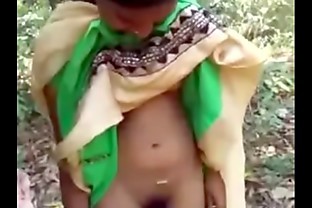 Desi lovers in forest fun