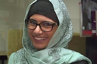 Tongue in Hijab Fake