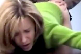 blonde fucked on desk
