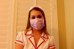 Nurse with Cigar