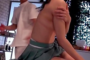 Japanese massage uncensored asian teen