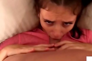 Stepbrother fucked  anal young stepsister when she sleep