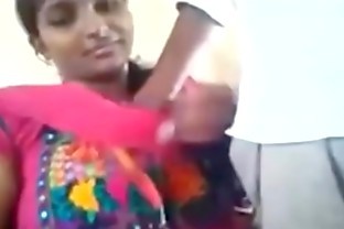 Indian in Underwear doing Titjob