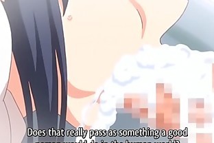 Slepping blue hair oral