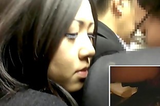 After story Real groper in Japanease train